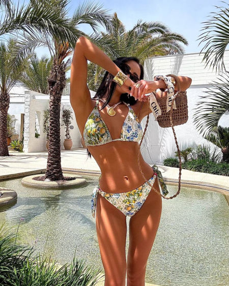 Bikini Lamilla Cytrynki Niebieskie zdjęcie 1