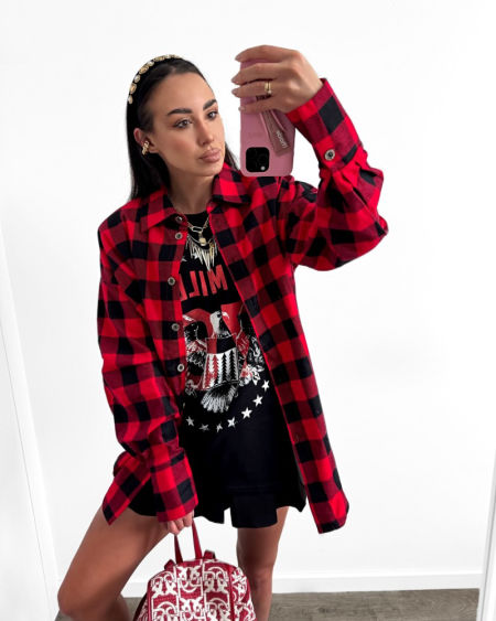 T-shirt Orzeł Lamilla Czarny zdjęcie 2